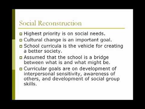 Curriculum Value Orientations