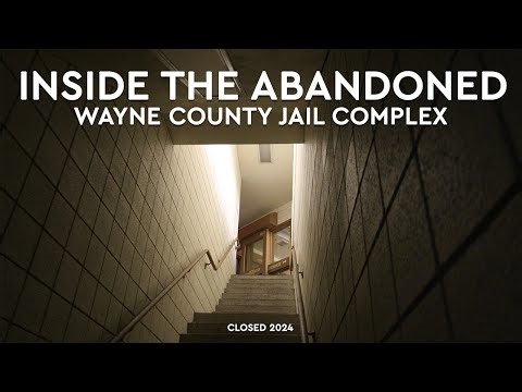 Inside the Abandoned Wayne County Jail Complex