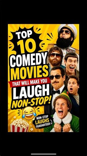 Top 10 comedy movies to watch #netflixmovies #amazonprime #comedyfilms #hollywoodmovies