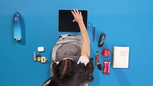 High Sierra Loop Backpack, Travel, or Work Bookbag with tablet sleeve, One Size, Unicorn Clouds/Lavender/White