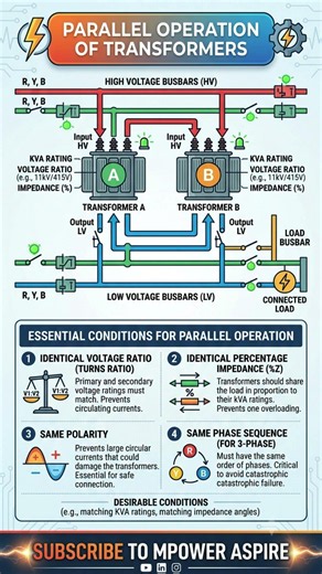 Parallel Operation of Transformer part 1