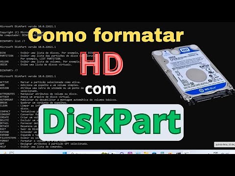 ✅Como Formatar HD pelo DISKPART do Windows