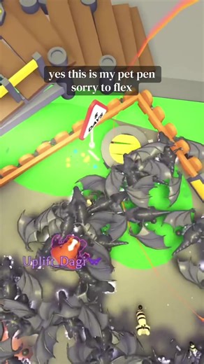 Flexing My Shadow Dragon in Adopt Me!