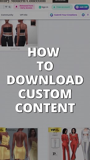 How to Download Sims 4 CC from Mundo Sims