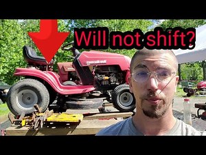 Will not Shift into Gear Yard Machine