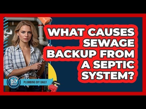 What Causes Sewage Backup From A Septic System? - Plumbing DIY Daily