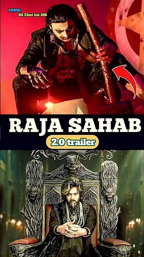 The RajaSaab Trailer 2.0 Review - Bhai ko Joker bana diya 🥹! #prabhas #rajasaab #southmovie