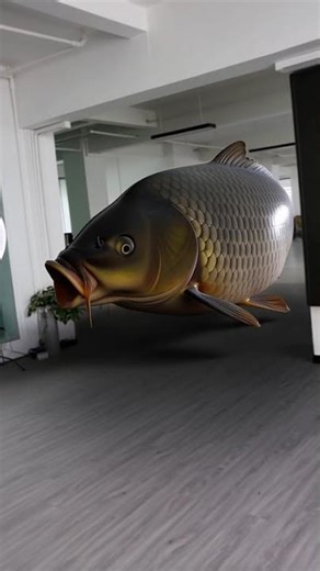 Giant Fish Appears in Our Office! 🐠🤯