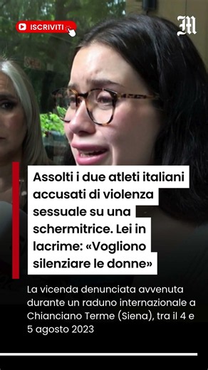 Fernanda Herrera, la schermitrice che denunciò una violenza sessuale in ritiro: assolti due atleti