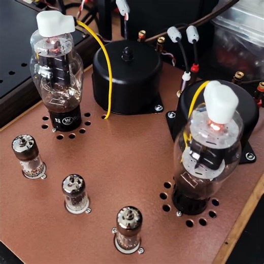 6CD6G SE Horizontal Deflection Stereo Amp initial test.