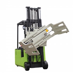 [Hot Item] Forklift Attachment Rotator Paper Roll Clamp Drum Block Clamp Bucket Electric Forklift