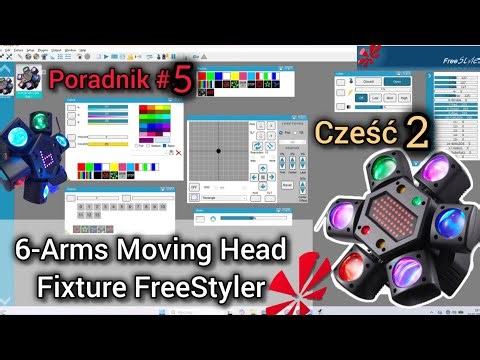 Cześć 2 Tworzenie Fixtur dla 6 Arms Light Belt FreeStyler PL Poradnik FreeStyler Fixture Creator