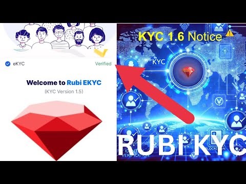 RUBI Network KYC verification | How to do RUBI Network KYC