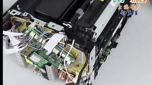 上海普广惠普hpNS1020Cns1020WNS1005cns1005w108a粉盒109a硒鼓打印机定影组件拆解