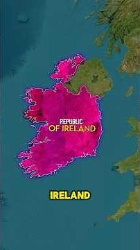 Fun Facts About The Republic Of Ireland #ireland #uk #northernireland #europe #map #geograph #facts
