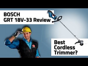 BOSCH GRT 18V-33 Review 2025 – Best Cordless Trimmer?
