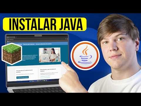 Como DESCARGAR JAVA para Minecraft - Paso a Paso