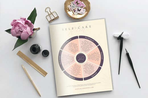 Self-Care Wheel: World's #1 Self Care Tool!