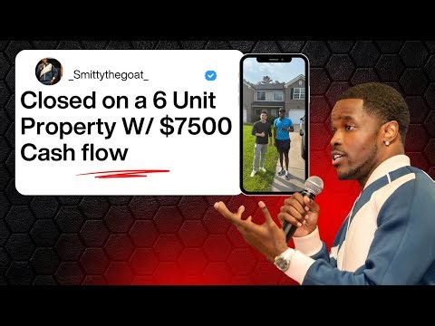 Closed on a 6 unit Multifamily property with $7500 Cashflow