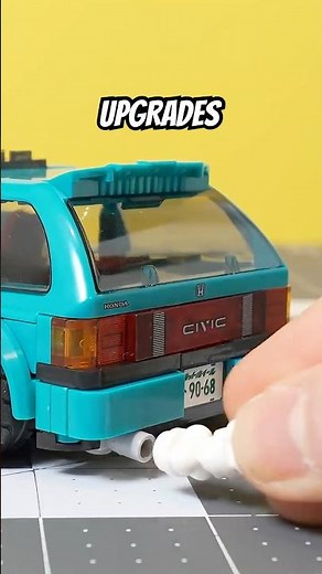 GENIUS LEGO CAR ideas but they get cooler #lego #cars #legomoc #legoset #jdm