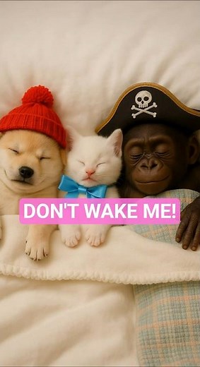 Don't Wake Baby Doji ♥ Funny Cute AI Short