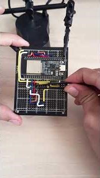 ⚡ Así diseñé un sensor de consumo energético (pero mira el cableado…) #esp32 #electrónica #diy #pcb