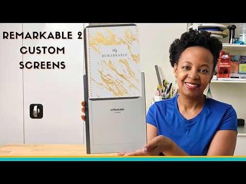 Remarkable 2 Customize Screens | Remarkable 2 Productivity | Remarkable 2 Set Up