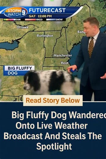 1.3M views · 7.1K reactions | And while the weatherman was initially caught off guard, he was quick to recover and even included her in the segment. | I Love Animals So Much | Facebook