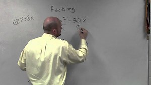 Learn how to rewrite an expression by factoring out the GCF