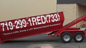 Big Red Hauls, 20 Cubic Yard Dumpster Services Woodland Park CO