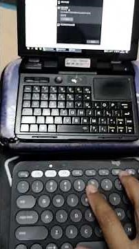 How to pair / connect the Logitech Pebble Keys 2 K380s Keyboard