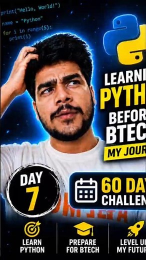 learning Python Day 7 before btech #engineering #codinglife #python
