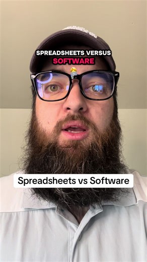 Spreadsheets vs software. Spreadsheets require the user to manually categorize every transaction and enter every detail. This does not mean the task is overly difficult. It just requires consistency and enough time to keep up with each new expense and deposit. #bookkeeping #accountant #smallbusiness #financialliteracy #businessfinance