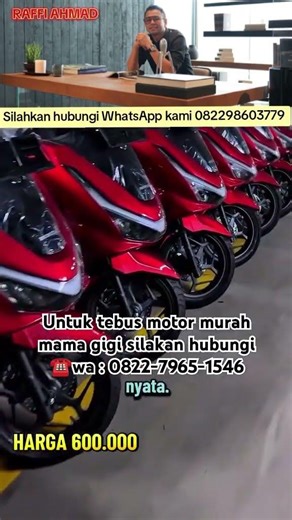program motor murah mama gigi Hub: WhatsApp 0822-7965-1546 #showroom #shorts #shortvideo
