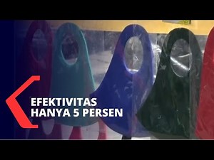 Jangan Gunakan Masker Scuba, Efektivitas Hanya Sampai 5 Persen