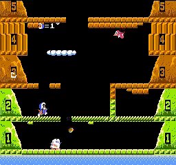 Ice Climber (FDS) játékmenet (gameplay)