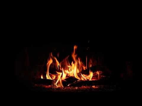 Black Screen Night Fireplace🔥 Real Bonfire Noises for Insomnia Relief, Dark No AI Fireplace 12 Hours