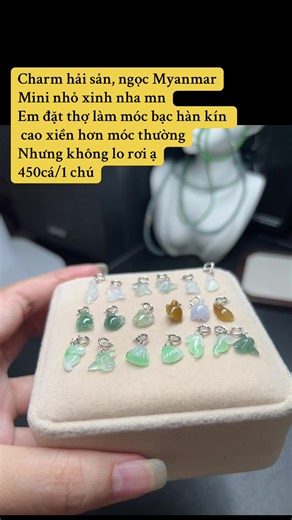 Charm ngọc Myanmar type A #tiemngoce #ngocphithuy #jade #phithuymyanmar #ngoccamthach
