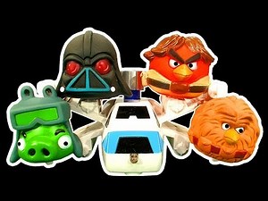 Angry Birds Dark Side Knock Off Toys Ep 3 Star Wars AT-AT Cookie Monster Strikes Back Attack