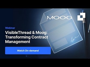 Transform Contract Management with RFP Software VT Docs: Moog’s Success Story