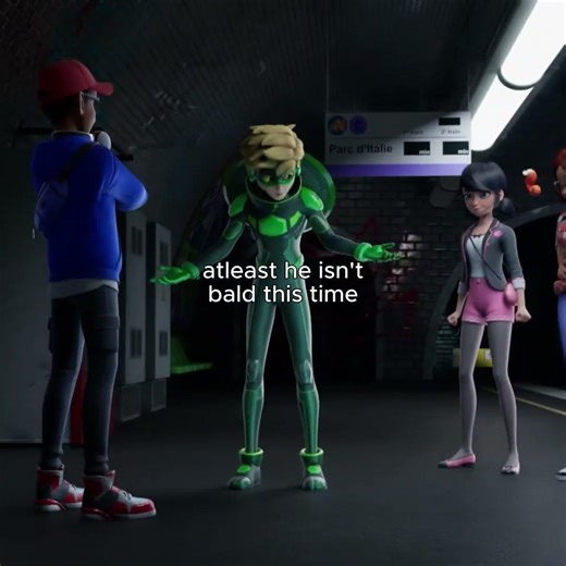 adrien finally isnt bald 😭💀🙏🏻#miraculous #saludamemarinette #miraculousladybug #memes
