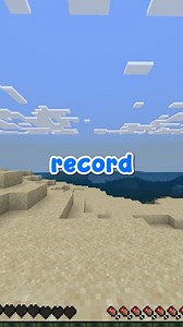 Fastest Death in Minecraft! ( World Record ) #minecraft #gaming | Minecraft Daily Videos