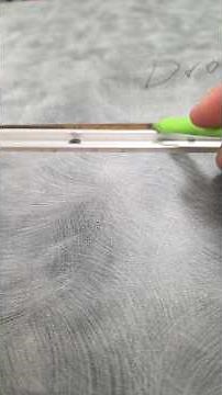 Pro Tip To Camouflage Your Formica Damaged On Edges Or Corners To Make It Blend In And Not Look Bad!