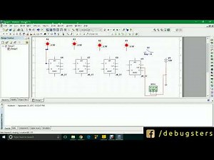 [Simulation] 4 Bit Binary Ripple Counter