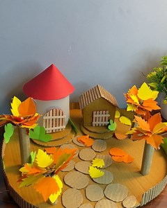 Cardboard hut craft ! #hutcraft #diyideas #homedecor | Craft Engineer