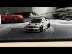 Beautiful 2001 BMW M3 GTR Hot wheels premium car edit 🔥🔥🔥