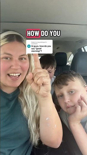 How to say good morning in sign language #fyp #deaf #signlanguage #cochlearimplant #babysignlanguage