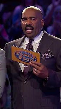 He really pulled through! | #FamilyFeud hosted by #SteveHarvey on #GameShowNetwork!