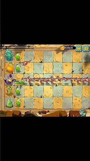 PvZ2 Five Random Chinese Plants vs Zombies Ice weasels #shorts #pvz #pvz2