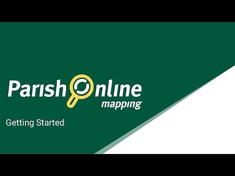 Getting Started with Parish Online